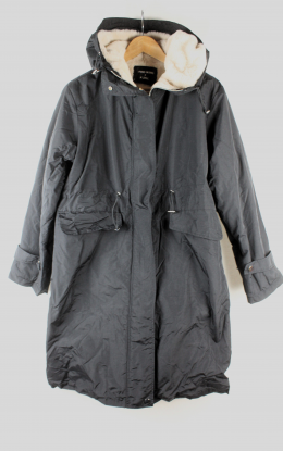 anorak largo negro chris wang x k-zell