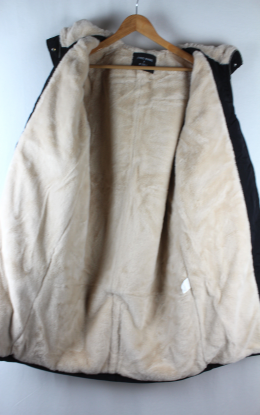 anorak largo negro chris wang x k-zell