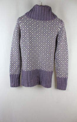 jersey cuello alto morado only