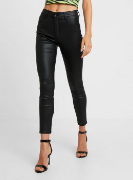 Pantalon pitillo encerado negro miss sixty