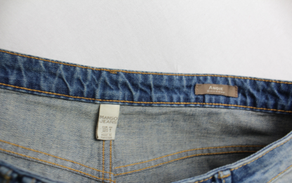 Vaquero boyfriend azul mango