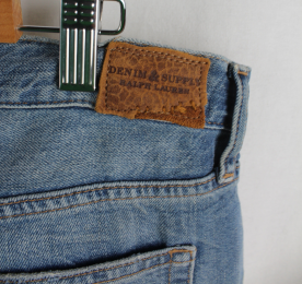 vaquero boyfriend azul ralph lauren