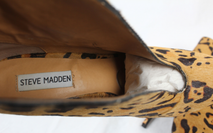 Botines piel animal print Steve Madden