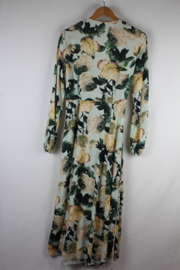 vestido estampado hm