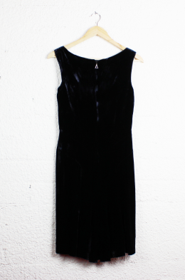 vestido velvet zara