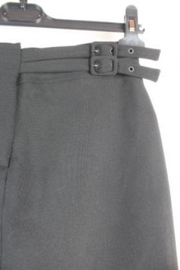 falda tubo negra mango 34