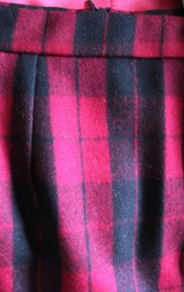 falda lana tartan