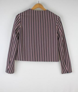chaqueta corta rayas camaieu