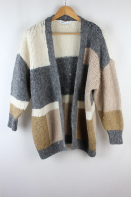 cardigan oversize lana zara