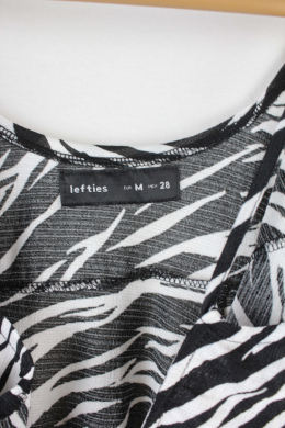 Vestido playero animal print