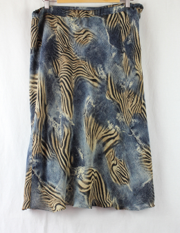 falda animal print