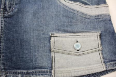 FALDA DENIM MINI