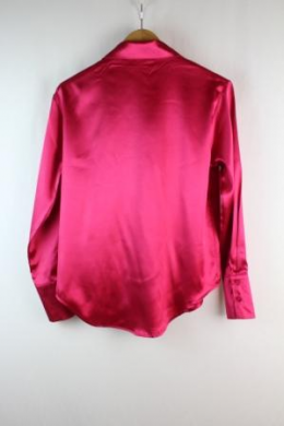 camisa satinada fucsia  surwenyue m