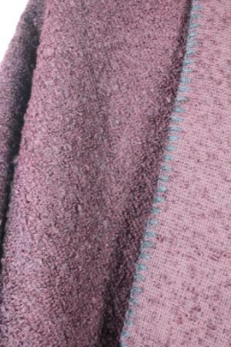 capa/poncho lana double m milano