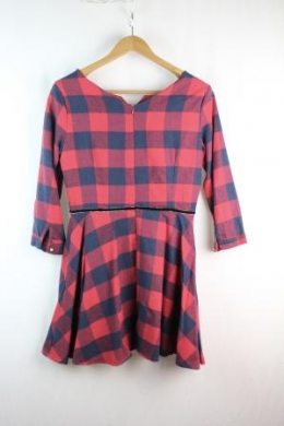 vestido tartan m/38