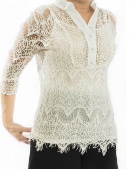 blusa encaje m