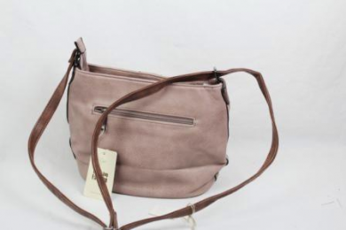 bolso eco piel rosado